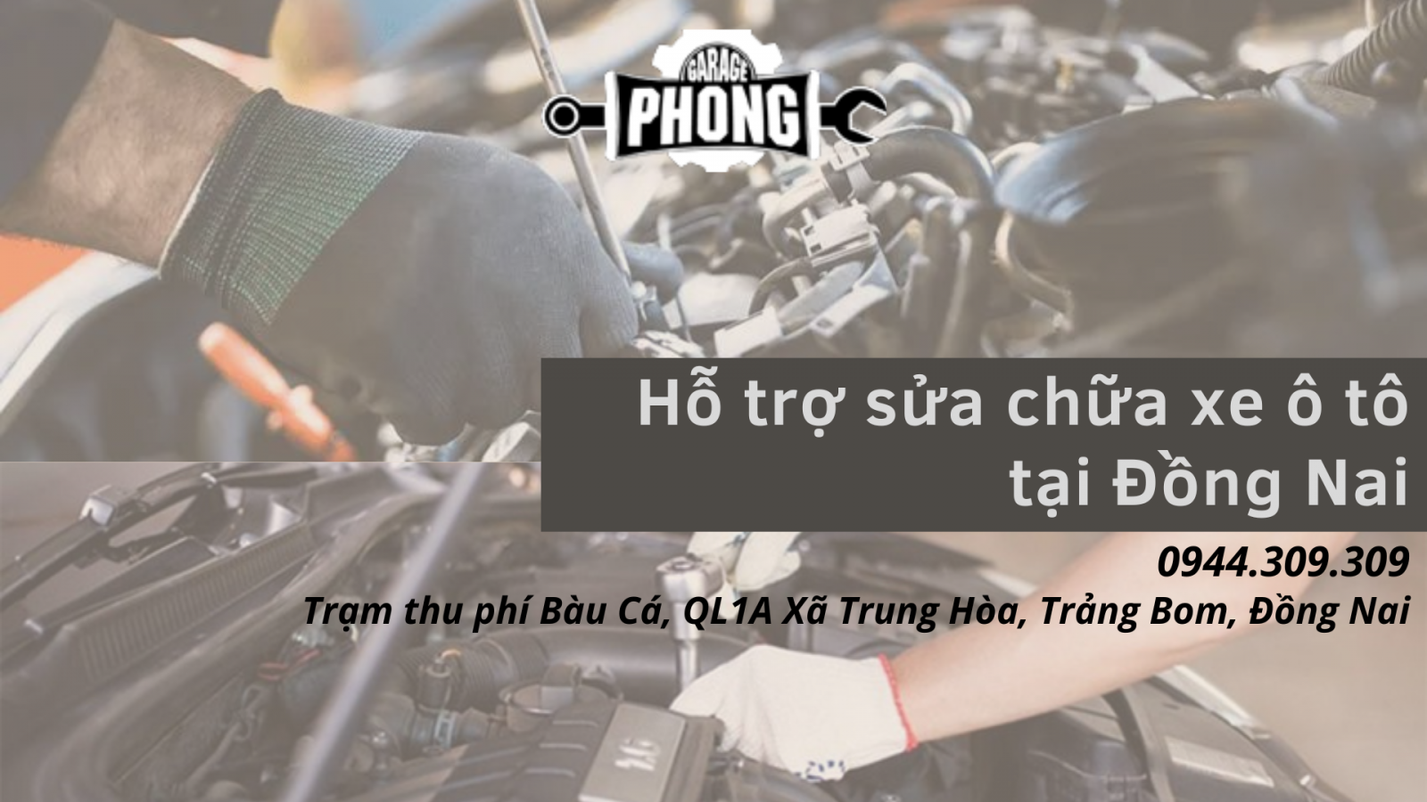 Hỗ trợ sửa chữa xe ô tô uy tín tại Đồng Nai