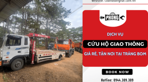 Garage Phong cung cấp dịch vụ cứu hộ giao thông Trảng Bom giá rẻ, đến tận nơi