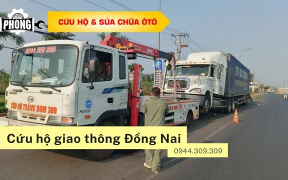 Dịch vụ cứu hộ giao thông Đồng Nai nhanh chóng 24/7