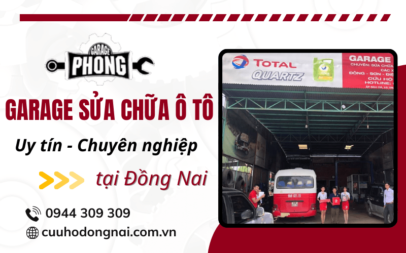 Garage sửa chữa ô tô Đồng Nai