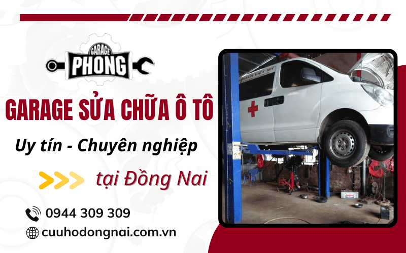 Garage sửa chữa ô tô Đồng Nai