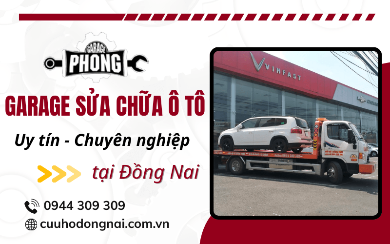 Garage sửa chữa ô tô Đồng Nai