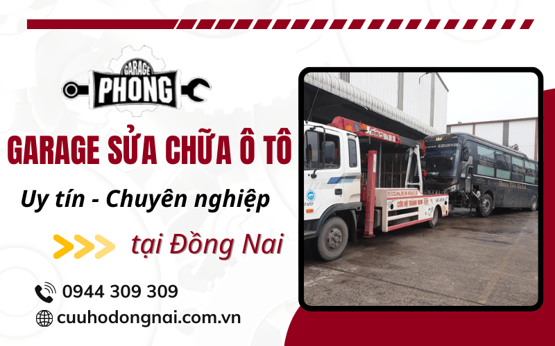 Garage sửa chữa ô tô Đồng Nai